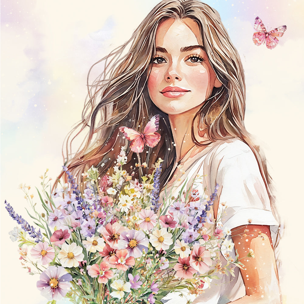 Spring | Kindness | Scripture Prompt Art Print&nbsp;