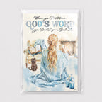 Self Care • Winter • Fine Art Christian Greeting Card