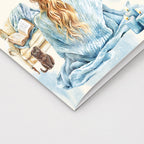 Self Care • Winter • Fine Art Christian Greeting Card