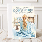 Self Care • Winter • Fine Art Christian Greeting Card