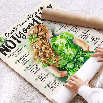 “Count Your Blessings" Christian Art Prints