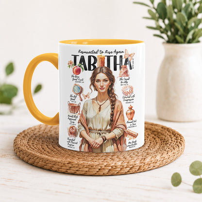Tabitha • Women of The Bible • Scripture Prompt • Christian Ceramic Mug