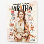 Tabitha • Women of The Bible • Scripture Prompt • Giclée Christian Art Print