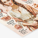 Tabitha • Women of The Bible • Scripture Prompt • Giclée Christian Art Print