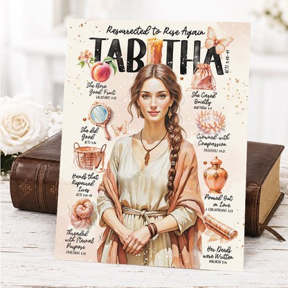 Women of The Bible | Tabitha | Scripture Prompt Art Print