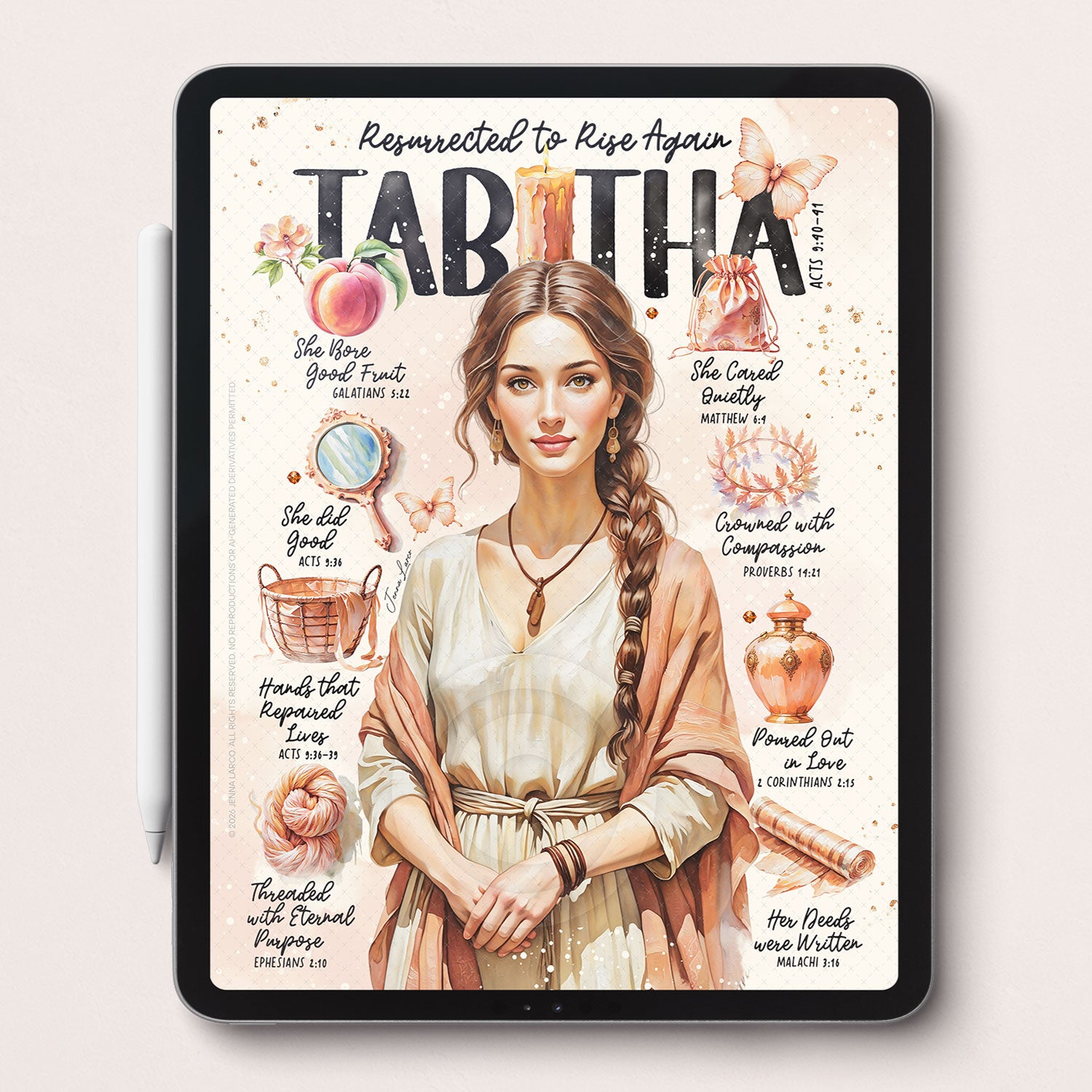 Tabitha • Women of the Bible • Christian Digital Bible Study Guide