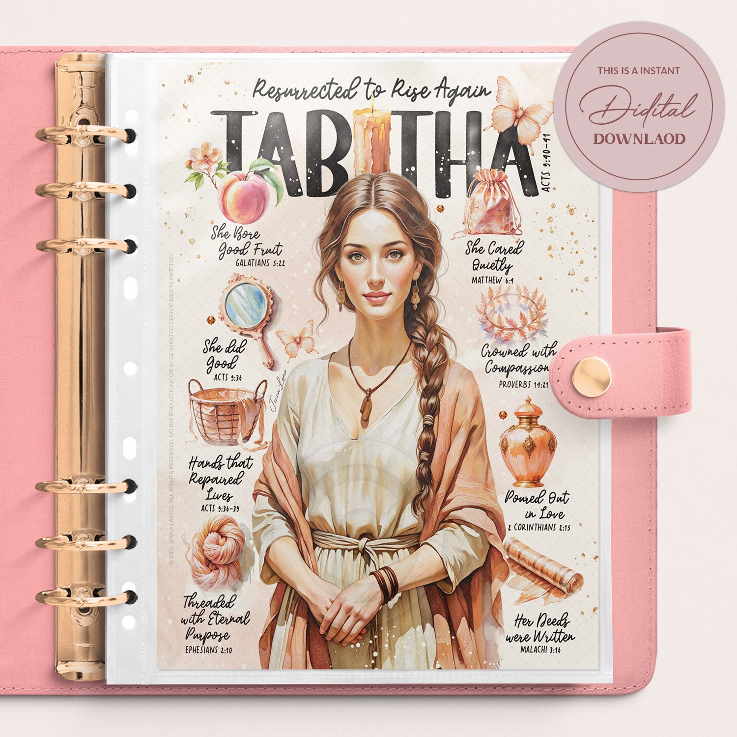 Tabitha • Women of the Bible • Christian Digital Bible Study Guide