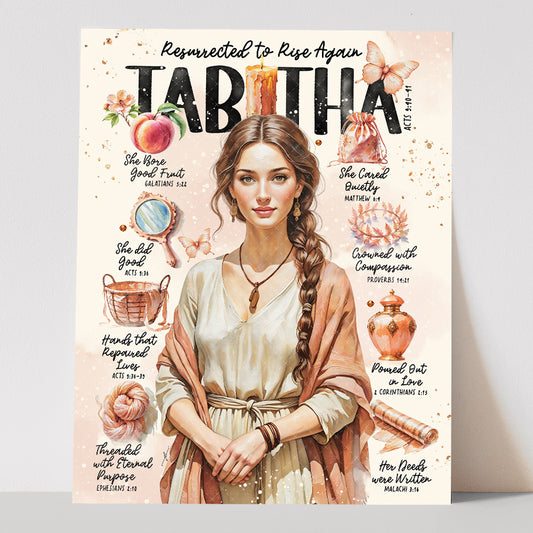 “Tabitha" Christian Art Print
