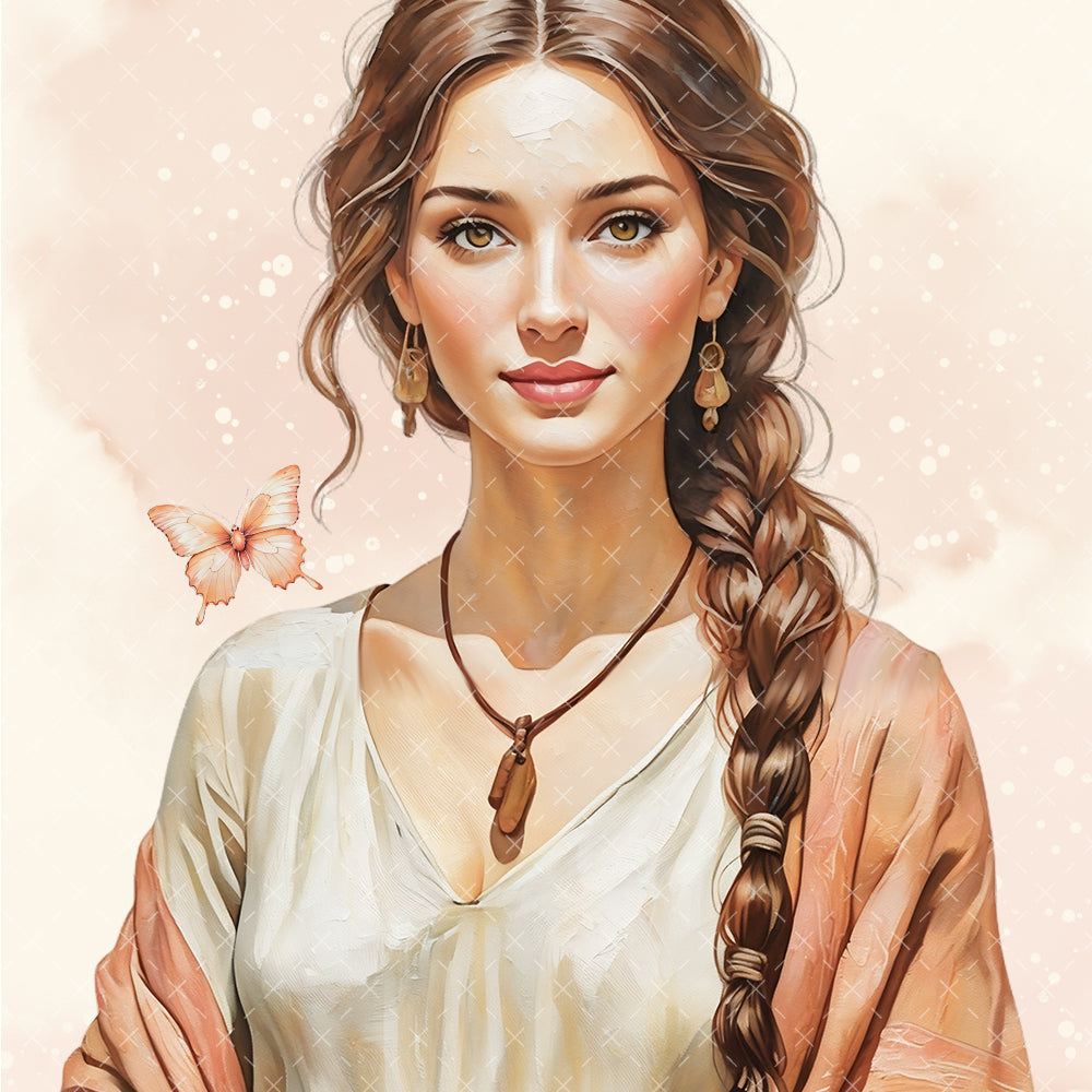“Tabitha” Women Of The Bible Art Print