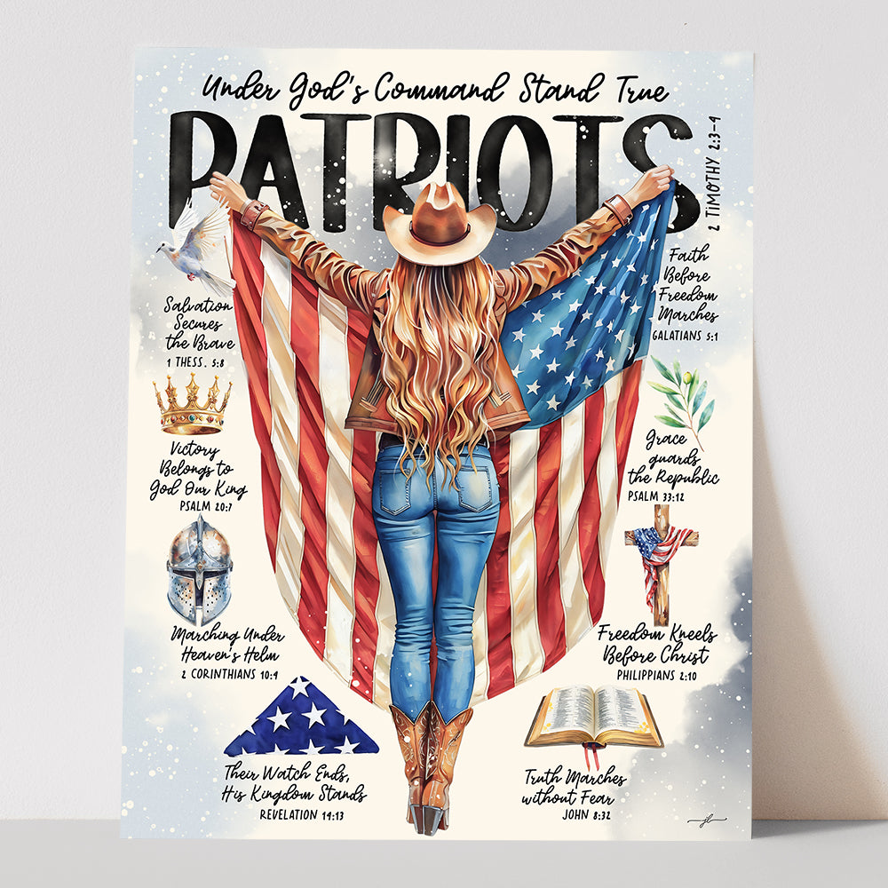 “True Patriots” Christian Art Print