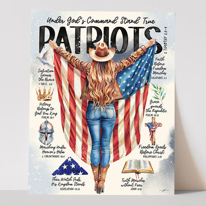 “True Patriots” Christian Art Print