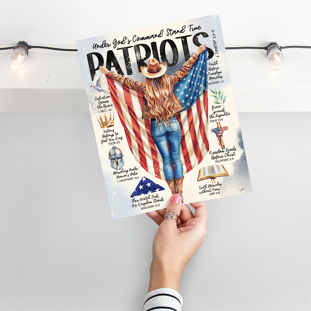“True Patriots” Christian Art Print