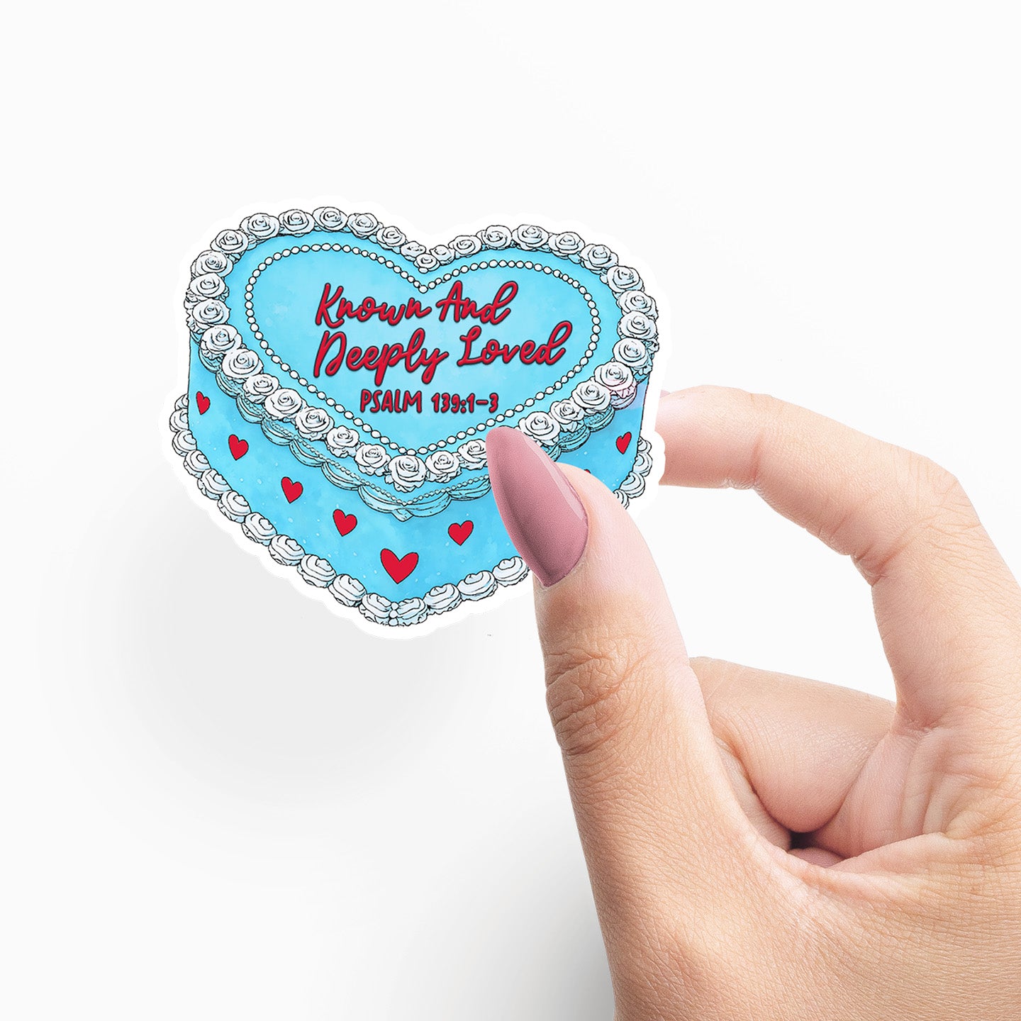 Valentine’s Cakes • Christian Vinyl Sticker Bundle