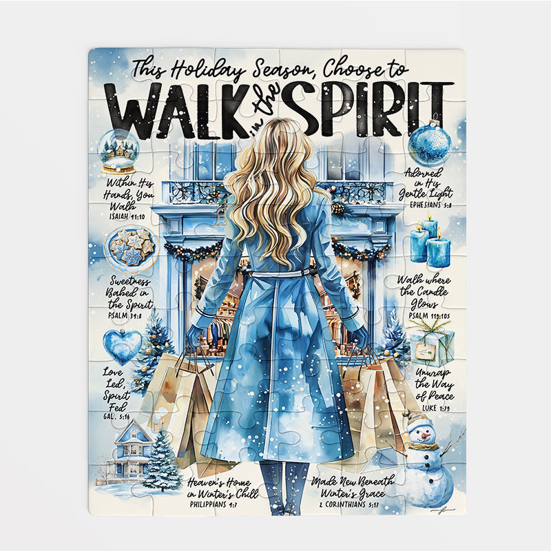 Walk in the Spirit Scripture Prompt Christian Puzzle