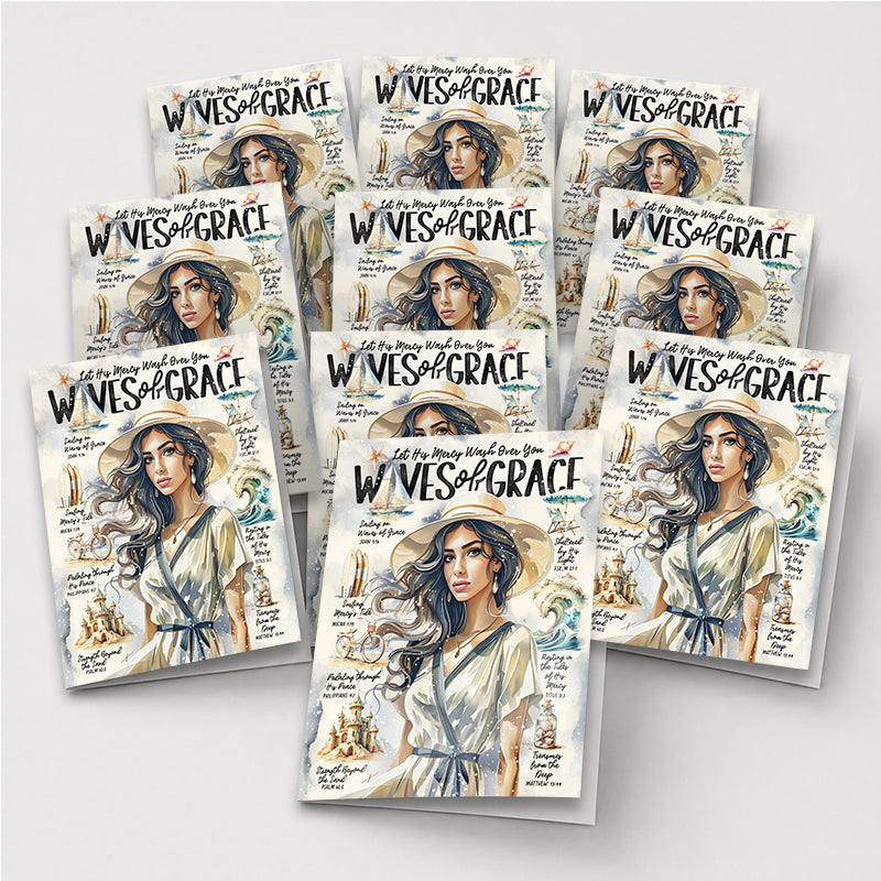 By The Sea | Waves of Grace | Greeting Card
