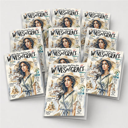 By The Sea | Waves of Grace | Greeting Card