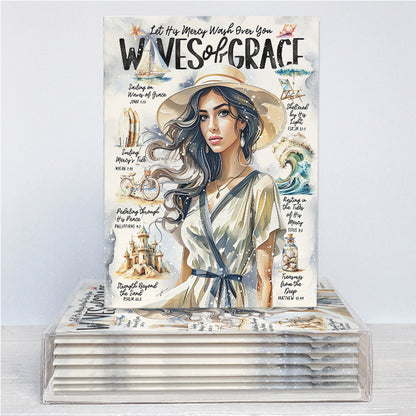 By The Sea | Waves of Grace | Greeting Card
