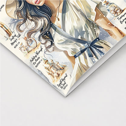 By The Sea | Waves of Grace | Greeting Card