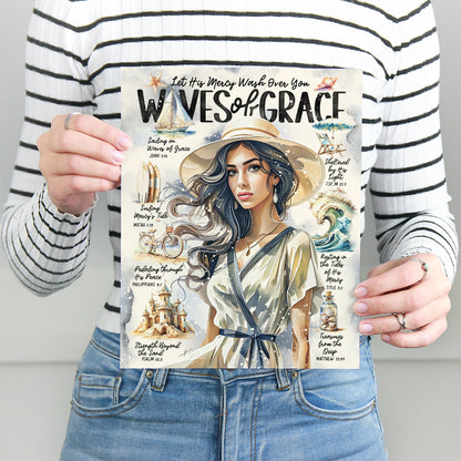 “Waves of Grace” Christian Art Print