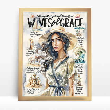 “Waves of Grace” Christian Art Print