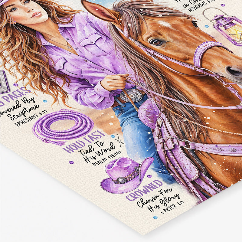 "Grit and Glory" Scripture Prompt Art Print