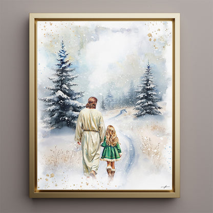 "Winter Grace" Christian Premium Canvas