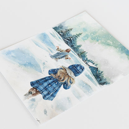 “Winter Grace” Christian Art Print