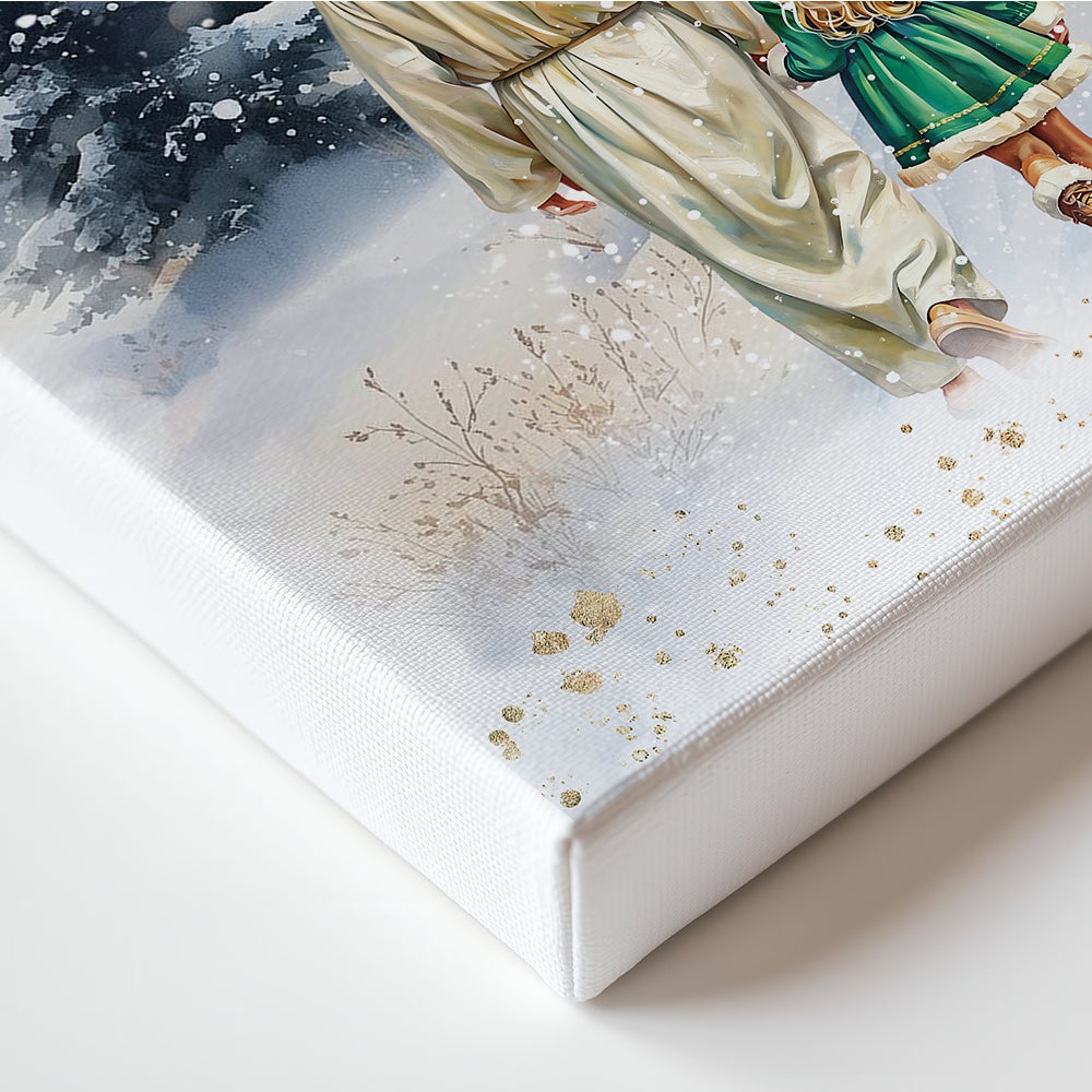 "Winter Grace" Christian Premium Canvas