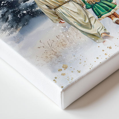 "Winter Grace" Christian Premium Canvas