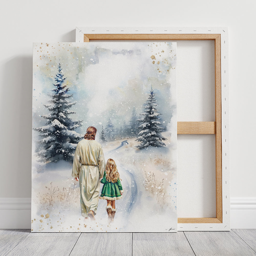 "Winter Grace" Christian Premium Canvas