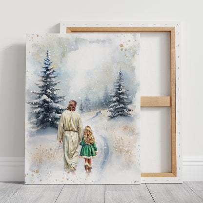 "Winter Grace" Christian Premium Canvas