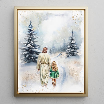 "Winter Grace" Christian Premium Canvas