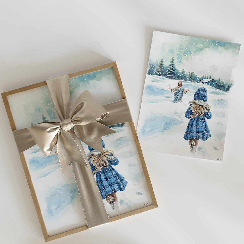 “Winter Grace” Christian Art Print