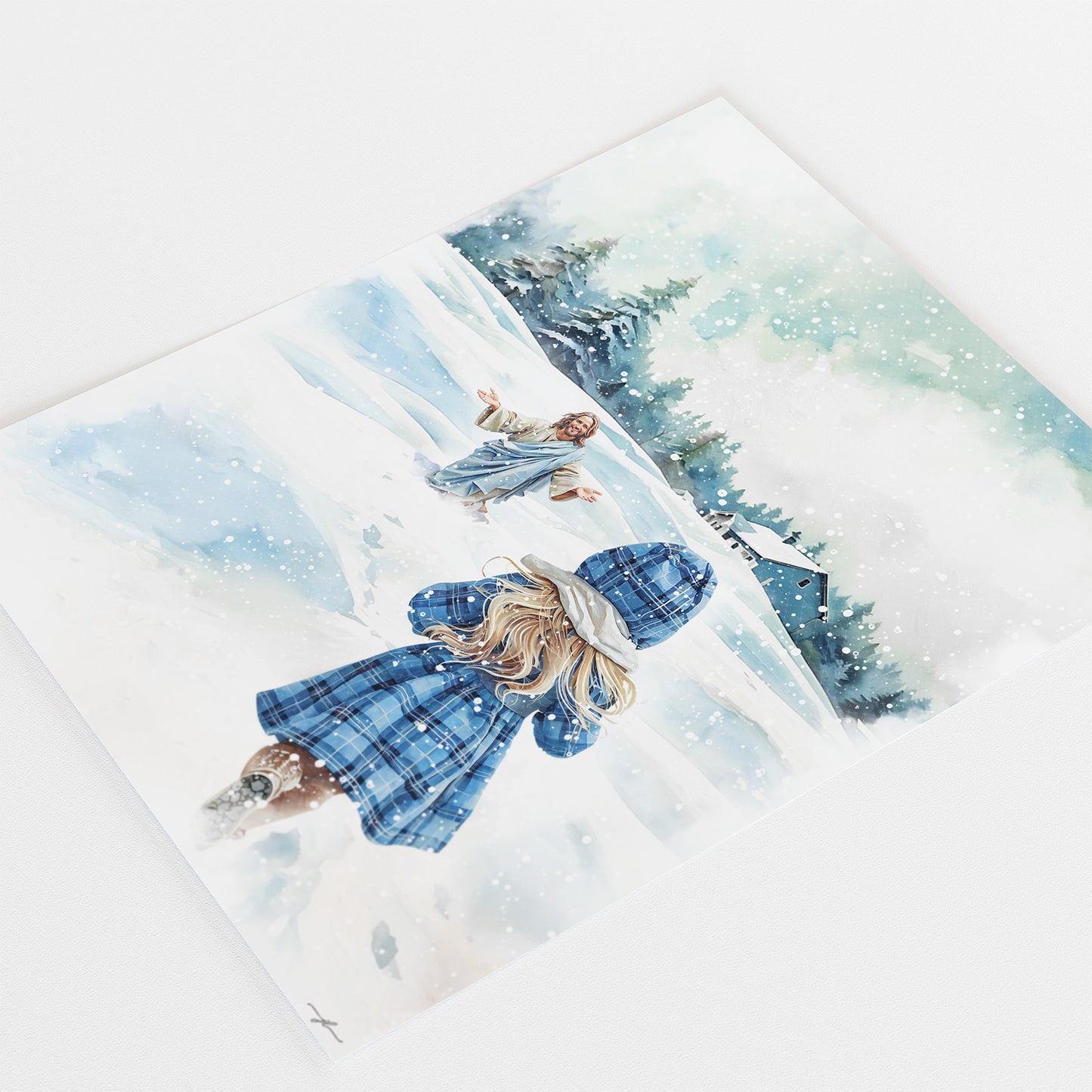 “Winter Grace” Christian Art Print