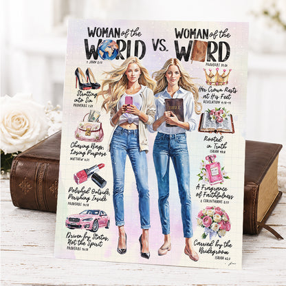 Woman of The Word  | Scripture Prompt Art Print