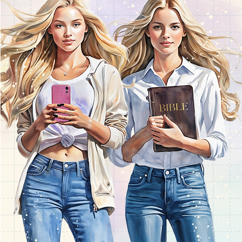 Woman of The Word  | Scripture Prompt Art Print