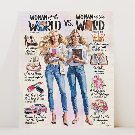 “Woman of The World” Christian Art Print