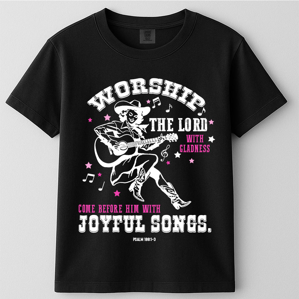 "Worship The Lord" Christian T-Shirt