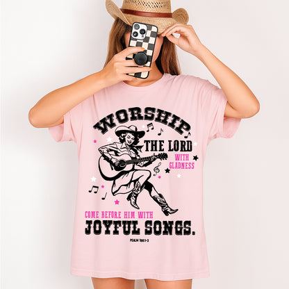 "Worship The Lord" Christian T-Shirt